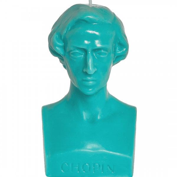Kerze . STUDIOCRACOW . Chopin dunkelgrün